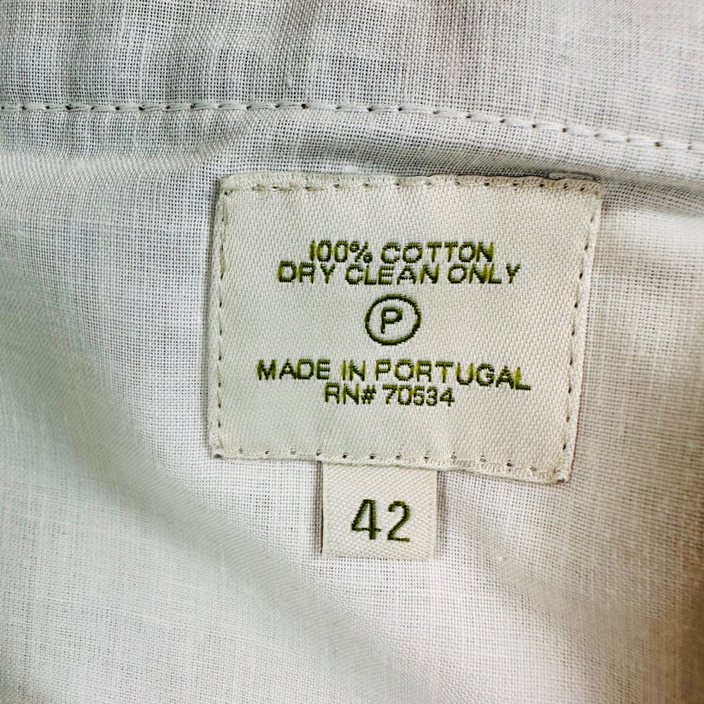 Orvis Wide-Wale Corduroy Trousers Mens 42x34 Olive Green Portugal Cotton Vintage - Picture 5 of 11